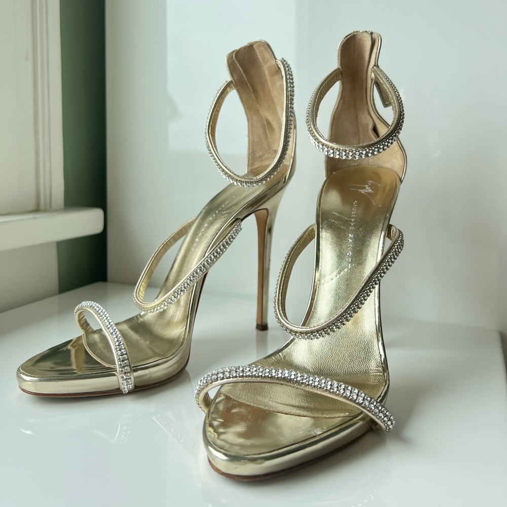 Giuseppe Zanotti Crystal Heels, Harmony